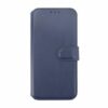 iPhone 15 Plus Plånboksfodral Läder Rvelon Blå