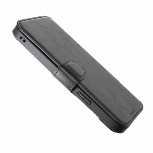 iPhone 15 Plus Plånboksfodral med Magsafe Rvelon Svart