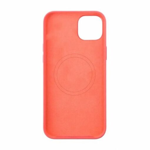 iPhone 15 Plus Silikonskal Rvelon MagSafe Röd