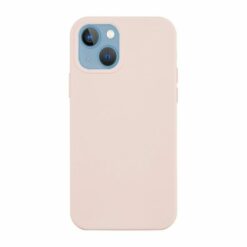 iPhone 15 Plus Silikonskal Sand Rosa