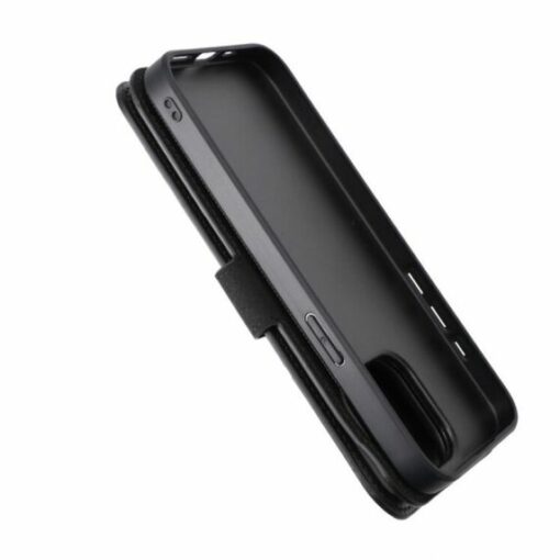 iPhone 15 Pro Max Plånboksfodral Magnet Rvelon Svart