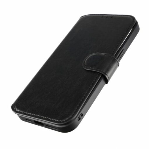 iPhone 15 Pro Max Plånboksfodral med Magsafe Rvelon Svart
