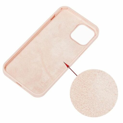 iPhone 15 Pro Max Silikonskal Sand Rosa