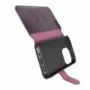 iPhone 15 Pro Plånboksfodral Läder Rvelon Lila