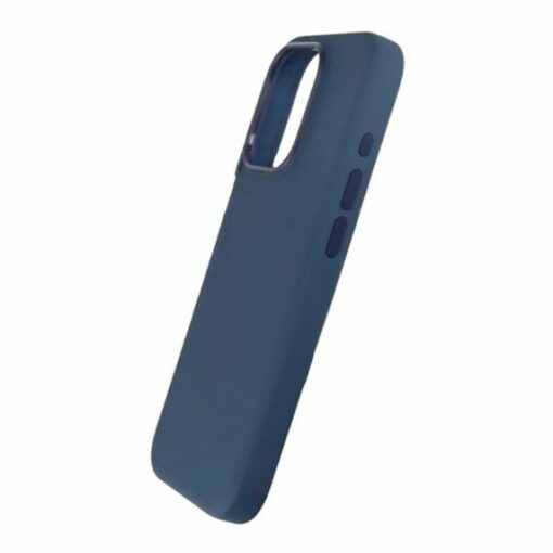 iPhone 15 Pro Silikonskal Rvelon MagSafe Mörkblå
