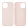 iPhone 15 Silikonskal Sand Rosa