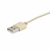 Magnetisk Micro USB Flätad kabel Guld