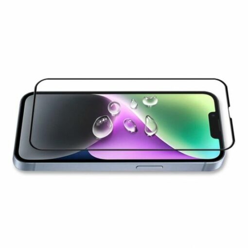 Skärmskydd iPhone 15 Plus 3D Härdat Glas Svart