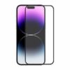 Skärmskydd iPhone 15 Pro Max 3D Härdat Glas Svart