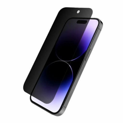 Skärmskydd iPhone 15 Pro Max Privacy 3D Härdat Glas (miljö)