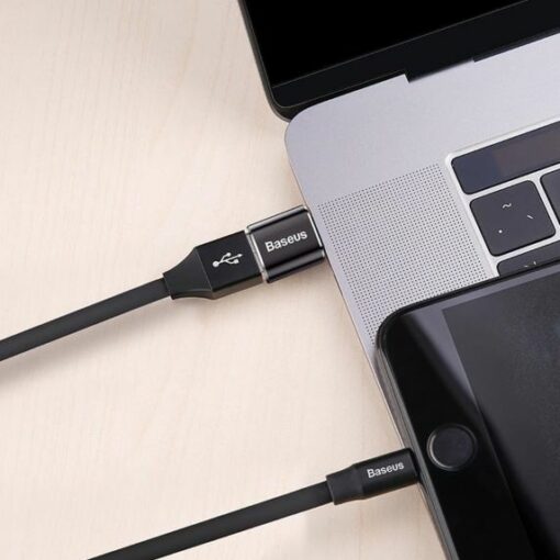 USB A till USB C Adapter Baseus Mini