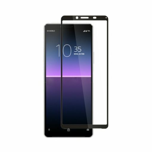 Skärmskydd Sony Xperia 10 II Härdat Glas Svart