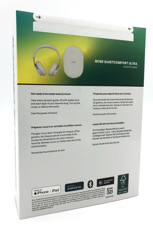 Bose QuietComfort Ultra Noise Cancelling Headphones (White)