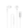 Dudao X3Pro in ear headphones USB C 1.2m hvid