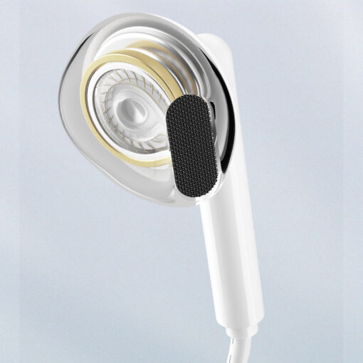 Dudao X3Pro in ear headphones USB C 1.2m hvid