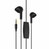 Earphone EHS61 Bulk SKU (3.5 pi) Black (MOQ 300)