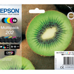 Epson Multipack 202 - Svart/Gul/Cyan/Magenta/Fotosvart C13T02E74010