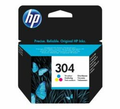 HP 304 Bläckpatron - Cyan/Magenta/Gul