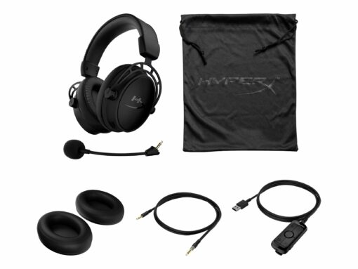 HyperX Cloud Alpha S Kabling Headset Sort