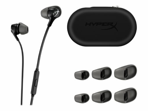 HyperX Cloud Earbuds II Kabling Øreproptelefoner Sort