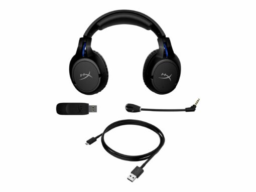 HyperX Cloud Flight Gaming Trådløs Headset Sort Blå