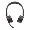 Jabra Evolve 75 SE UC Stereo Trådløs Headset Sort