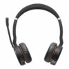 Jabra Evolve 75 SE UC Stereo Trådløs Headset Sort