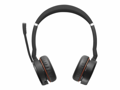 Jabra Evolve 75 SE UC Stereo Trådløs Headset Sort