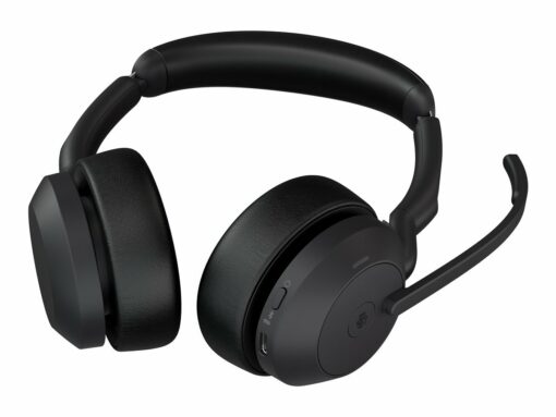 Jabra Evolve2 55 MS Stereo Trådløs Headset Sort