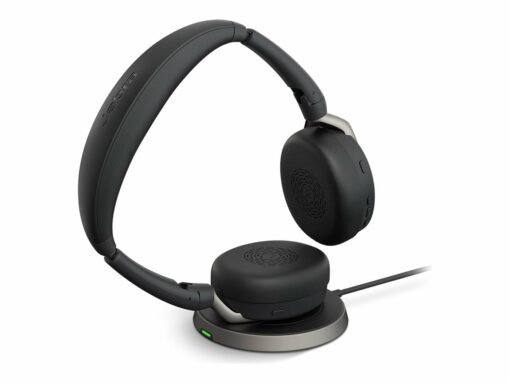 Jabra Evolve2 65 Flex MS Stereo Trådløs Headset Sort