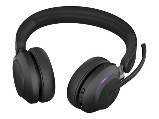 Jabra Evolve2 65 MS Stereo Trådløs Headset Sort