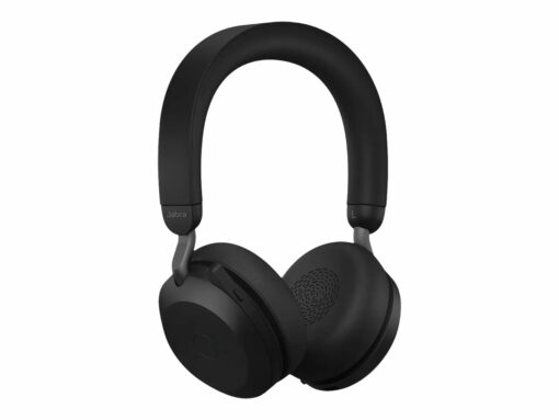 Jabra Evolve2 75 Trådløs Kabling Headset Sort