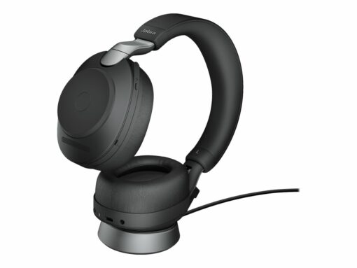 Jabra Evolve2 85 UC Stereo Trådløs Kabling Headset Sort