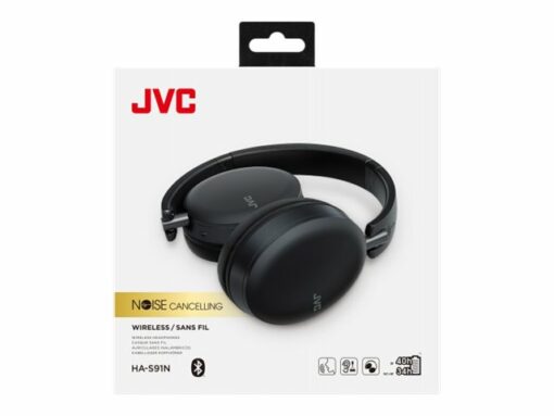 JVC HA S91N Trådløs Kabling Hovedtelefoner Sort