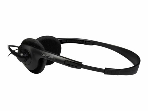 LogiLink HS0052 Kabling Headset Sort