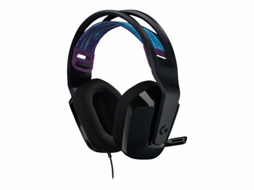 Logitech G G335 Wired Gaming Headset Kabling Headset Grøn Lilla