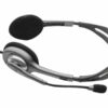 Logitech Stereo H111 Kabling Headset Sort