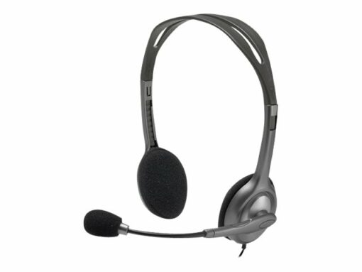 Logitech Stereo H111 Kabling Headset Sort