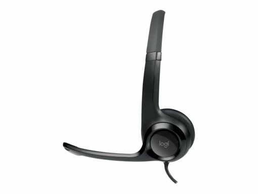 Logitech USB Headset H390 Kabling Headset Sort