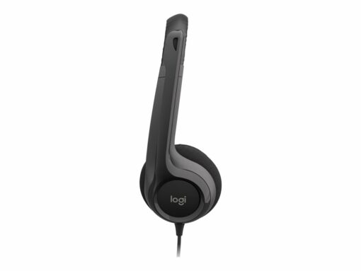 Logitech USB Headset H390 Kabling Headset Sort