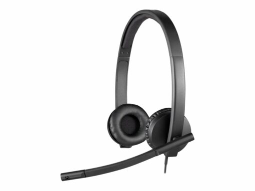 Logitech USB Headset H570e Kabling Headset Sort