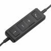 Logitech USB Headset H570e Kabling Headset Sort