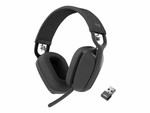 Logitech Zone Vibe 125 Trådløs Headset Sort