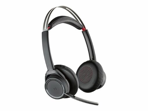 Poly Plantronics Voyager Focus UC B825 M Trådløs Headset Sort