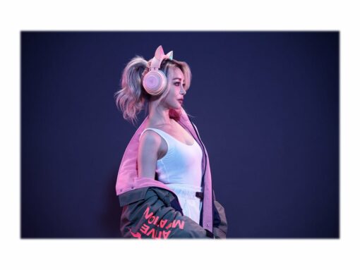 Razer Kraken Kitty Kabling Headset Pink