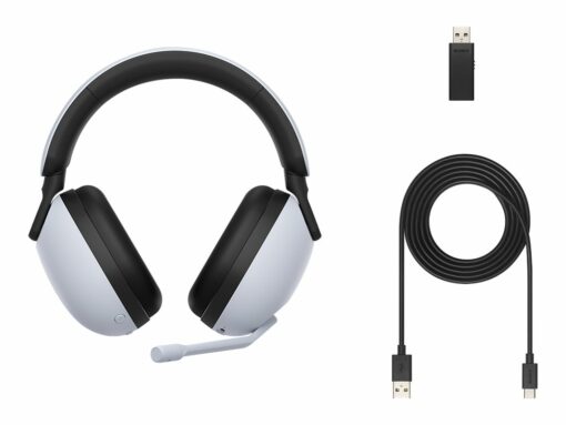 Sony INZONE H9 Trådløs Headset Sort Hvid