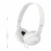 Sony MDR ZX110 Kabling Hovedtelefoner Hvid