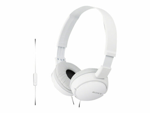 Sony MDR ZX110 Kabling Hovedtelefoner Hvid