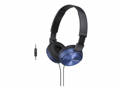 Sony MDR ZX310 Kabling Hovedtelefoner Sort Blå