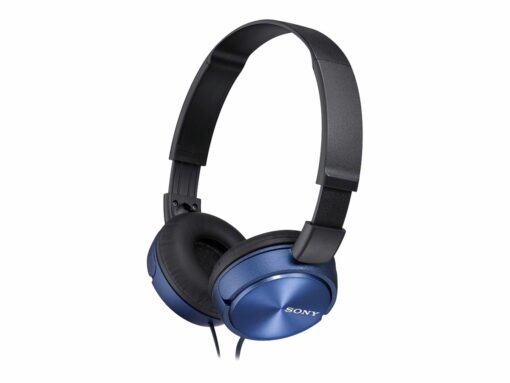 Sony MDR ZX310AP Kabling Hovedtelefoner Sort Blå